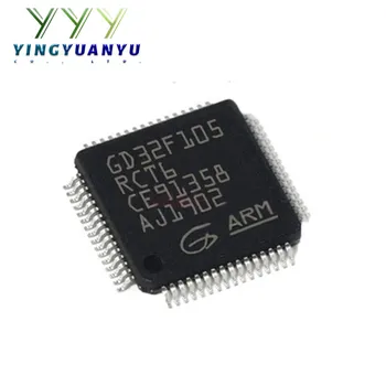 Оригинальный Новый 1 ~ 50 шт./ЛОТ GD32F105RCT6 GD32F 105RCT6 LQFP64 32F105RCT6 32-битный микросхема MCU IC