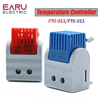Регулятор температуры AC 250V FTS011 / fto011 Термостаты с фиксированной температурой, Предустановленные в шкафу термостаты, Небольшие автоматические термостаты
