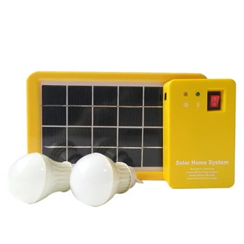 1 комплект солнечной панели 3 Вт, комплект из 2 ламп, солнечная система, энергосберегающий солнечный свет, перезаряжаемый светодиодный светильник на открытом воздухе в помещении
