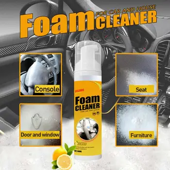 100 МЛ многоцелевого пеноочистителя Leather Clean Wash Automoive Для мытья салона автомобиля, поверхностей для домашнего ухода, Спрей-пеноочиститель