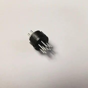 100шт мини-9-контактный Din-штекер, только адаптер, кабель для пайки, разъем 