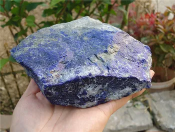 1585 г натурального необработанного драгоценного камня Лазурит, Необработанный минерал из Афганистана PT1035