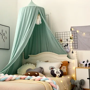 19 Цветов Купольная занавеска для кровати Nordic, детская москитная сетка, Ветрозащитная игровая кровать на палатке, занавеска для кровати