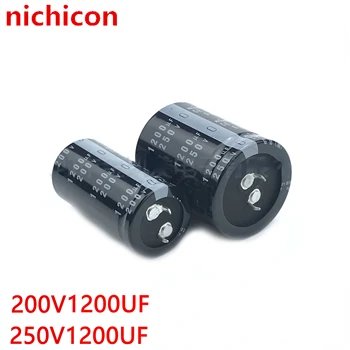 (1шт) 1200uf200V емкость 250V1200uf Nichicon 22/25X50 30X35/40/45/50 35x35 мм