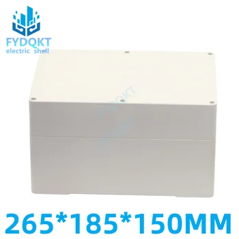 1шт 265x185x150 мм ABS наружная водонепроницаемая коробка пластиковая оболочка пластиковая коробка кнопок коробка линии электропередачи