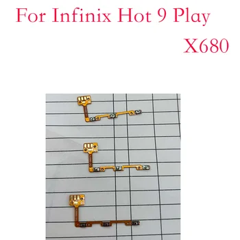 1шт Новый Для Infinix Hot 9 Play Hot9play X680 Включение Выключение Питания Переключатель Увеличения Уменьшения Громкости Боковая Кнопка Ключ Гибкий Кабель Запасные Части