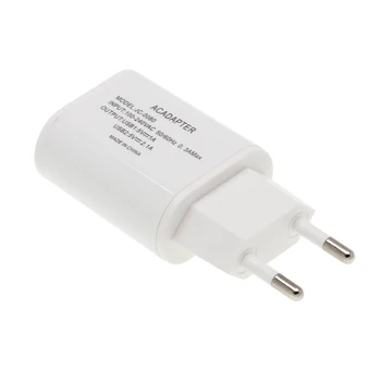 2 USB зарядное устройство 5V 2A EU Plug адаптер Настенное зарядное устройство для мобильного телефона Портативная зарядка для Samsung Xiaomi Зарядный планшет 300 шт./лот