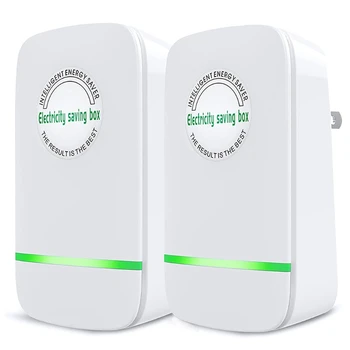 2 Пакета Энергосбережения Энергосбережение В Быту Энергосбережение и высокая эффективность US Plug 90V-250V 30KW 50-60HZ