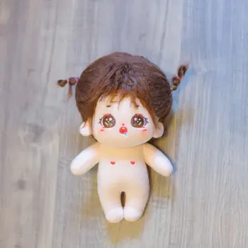 20 см, каштановые волосы, корейская кукольная одежда Kpop EXO, милый костюм, мягкие игрушки, куклы, плюш для кукол-кумиров, подарок
