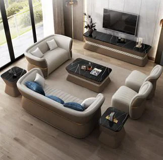 2021 креативный стиль, высококачественный роскошный диван, мебель для гостиной, мягкая кожа с лучшим обслуживанием