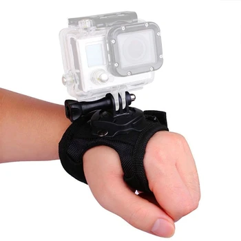 2021 Новая перчатка, браслет, вращающийся на 360 градусов, ремешок для рук, крепление для штатива на ремне для Go Pro 8/9