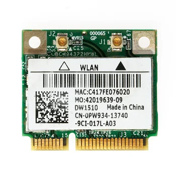 2022 Новый Mini PCI-E BCM94322HM8L DW1510 Двухдиапазонная Беспроводная Карта 300M Для DELL E4200 E5500