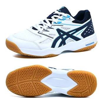 20223профессиональные теннисные туфли для мужчин и женщин, дышащая обувь для бадминтона и волейбола, спортивные кроссовки для тренировок в помещении, теннисные мужские кроссовки