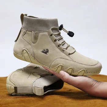 2023 Мужская Повседневная спортивная обувь, Уличная Нескользящая обувь Для бега Трусцой, Спортивная обувь, Галоши, Высококачественная Повседневная обувь, Мужская обувь Большого размера