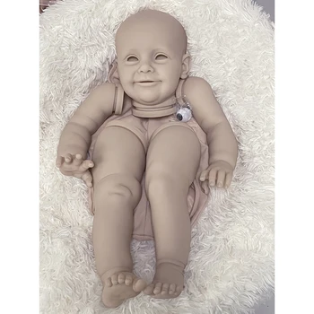24-дюймовый комплект куклы Zoe Reborn Неокрашенный пустой комплект куклы с тканью для тела Прямая доставка