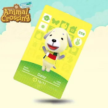 258 Карточек Daisy Animal Crossing Card Amiibo Подходят для игр Switch NS 3DS