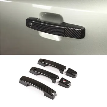 5 шт. наклейки для укладки дверных ручек автомобиля, подходящие для автомобильных аксессуаров Land Rover Defender 90 2020-2022 гг.