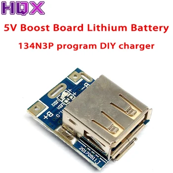 5V Boost Повышающий Модуль Питания Литиевая LiPo Плата Защиты Зарядки Аккумулятора Светодиодный Дисплей USB для программы DIY Charger 134N3P