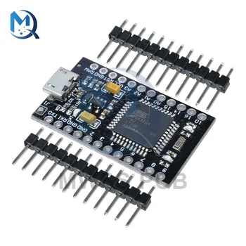 5V Pro Micro ATMEGA32U4-AU Модуль Материнской платы 16 МГц Mini USB Интерфейсная Плата Контроллера С Загрузчиком Mega32U4 Для Arduino