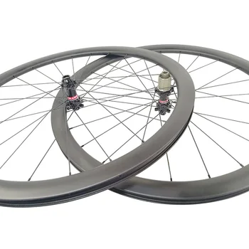 700C карбоновые велосипедные дисковые тормозные колеса 38 мм 45 мм 50 мм Бескамерные совместимые Решающие колесные пары для велокросса 12x100 мм 12x142 мм