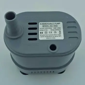 AD-1800 вентилятор кондиционера с водяным охлаждением мобильный вентилятор охлаждения охладитель воды 220 В небольшой погружной насос mfc6000