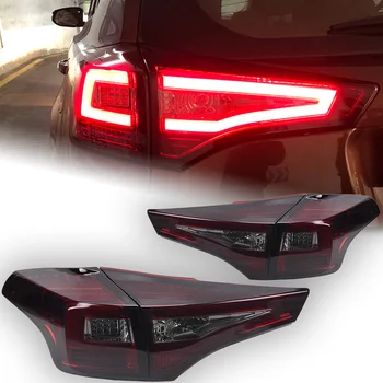 AKD Автомобильный стайлинг Задний фонарь для Toyota RAV4 Задние Фонари 2014-2017 RAV4 Задний фонарь Задний световой сигнал Drl Задний ход Автоаксессуары