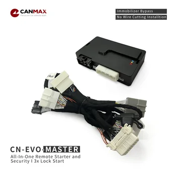 CN-EVO-Система дистанционного запуска автомобиля MASTER для Mazda3 CX30, универсальный дистанционный пускатель и система безопасности I 3x LockStart, Байпас иммобилайзера