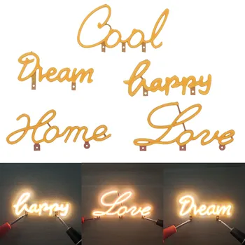 DC3V LED COB Набор из 5 штук Edison Гибкая свеча накаливания Диод Рождественский светильник Праздничная вечеринка Любовное письмо Декоративный светильник