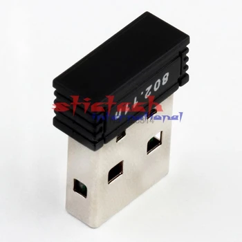 dhl или ems 200шт 100 м Мини-USB беспроводная сетевая карта WiFi передатчик сигнала/приемник настольный WLAN USB адаптер RTL8188