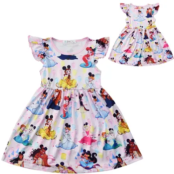Disney Frozen/ платье для маленьких девочек, косплей Снежной королевы из мультфильма 