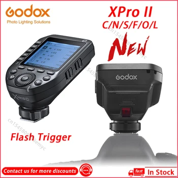 Godox XPro II TTL Беспроводной Передатчик Запуска вспышки X System с ЖК-экраном 2.4 G HSS для Canon Nikon Sony FUJIFILM Olympus