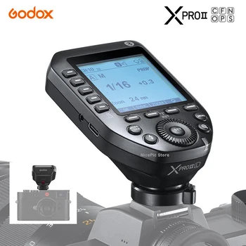 Godox XPro II TTL Беспроводной Триггер Вспышки 2.4 G HSS Передатчик Bluetooth Управление для Leica Canon Nikon Sony Fuji Olympus Pentax