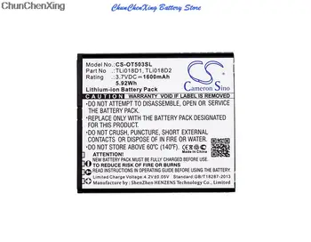 GreenBattery1600mAh Аккумулятор TLi018D1, TLi018D2 для Alcatel One Touch Link Y858, Y858V