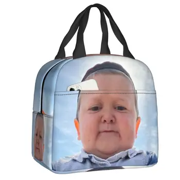 Hasbulla Hasbullah Smile, изолированная сумка для ланча для женщин, портативный кулер, термальный ланч-бокс, Пляжный кемпинг, сумка для еды для пикника