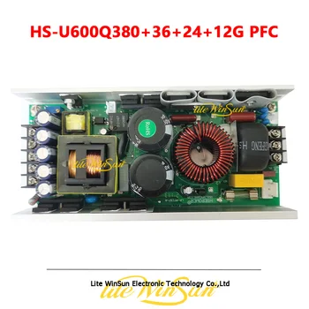 HSPOWER HS-U600Q380+36+24+ Плата питания переменного тока 12G PFC 330 Вт 350 Вт 370 Вт 15R 17R Комплект питания для точечного движущегося головного света 36V24V12V