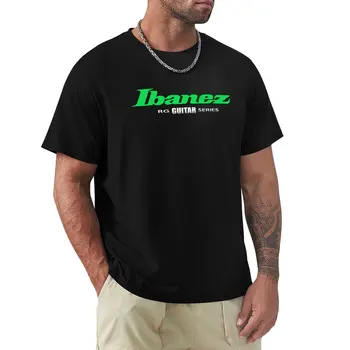 Ibanez Rg Guitar, зеленая футболка, футболки для спортивных фанатов, корейские модные черные футболки для мужчин