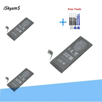 iSkyamS 3шт 1560 мАч 0 Замена Литий-Полимерного аккумулятора с нулевым циклом Для iPhone 5S 5 S Аккумуляторные Батареи + Набор Инструментов Для Ремонта