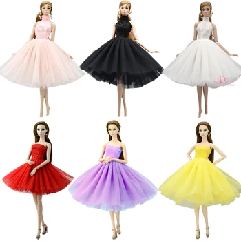 NK 1 шт 30 см Принцесса Повседневная Одежда Балетное Платье Для Танцев Юбка Модная Одежда Для Куклы Барби Аксессуары Подарок Для Девочки Игрушка JJ