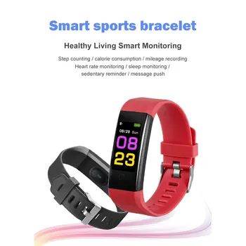 Q1 Смарт-часы для мужчин и женщин Bluetooth Спортивный Фитнес-браслет IP67 Водонепроницаемые модные электронные наручные часы для Android IOS