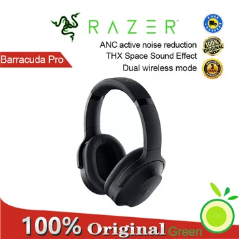 Razer Barracuda Pro, головной компьютер, мобильный телефон, мультиплатформенный ANC, беспроводные игровые наушники с шумоподавлением, микрофон