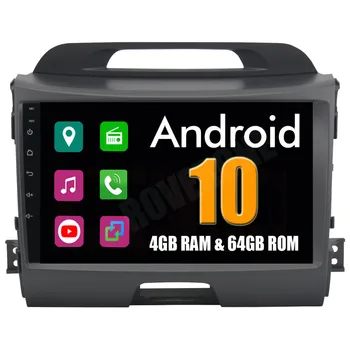 RoverOne для Kia Sportage R 2011 + Android 10 Авторадио Автомобильный GPS Радио Стерео Развлекательная Мультимедийная Медиасистема Головное устройство