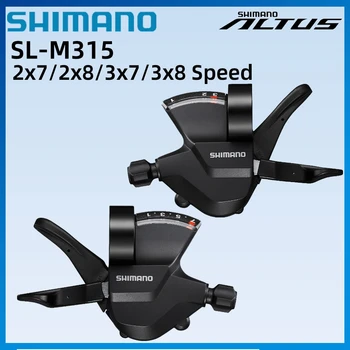 Shimano Altus SL-M315 SL-M310 3x7/3x8S 21/24s Рычаг Переключения Передач MTB С Оптическим Дисплеем Переключения передач MTB 7/8 Speed Trigger