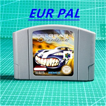 Top Gear Overdrive для 64-битной консоли EUR PAL N64