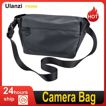 Ulanzi PB008, водонепроницаемая сумка-слинг для камеры, 6-литровая сумка через плечо большой емкости со съемным разделителем для камер Canon Sony Nikon