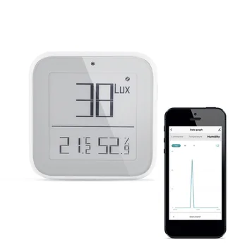 ZigBee 3 в 1 Датчик температуры влажности освещенности Интеллектуальное управление приложением Измеритель температуры и влажности в помещении