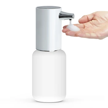 Автоматический дозатор мыла для мытья индукционной пеной, бытовой перезаряжаемый для ванной комнаты, Регулируемый 6-уровневый регулятор громкости
