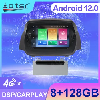 Автомобильный мультимедийный CD DVD-плеер Android 12 с экраном 4K, GPS-навигация для FORD EcoSport 2013 2014 2015 2016, головное устройство, магнитола NAVI