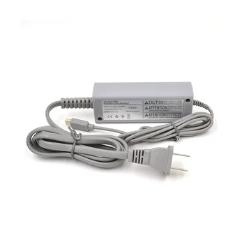 Адаптер зарядного устройства переменного тока для геймпада Wii U, джойстик 100-240 В, домашний настенный источник питания для WiiU Pad, штепсельная вилка США