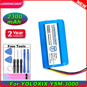 Аккумулятор LOSONCOER емкостью 2300 мАч для YOLOXIX YSM-3000 для водяной швабры и пылесоса