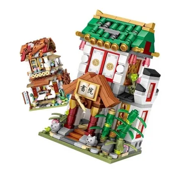 Алмазный блок LOZ Всемирно известной архитектурной серии City Building Blocks, Классические игрушки, модель дома, подарок 1736
